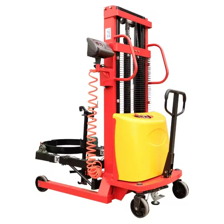 Electric Oil Drum Stacker With Weighing